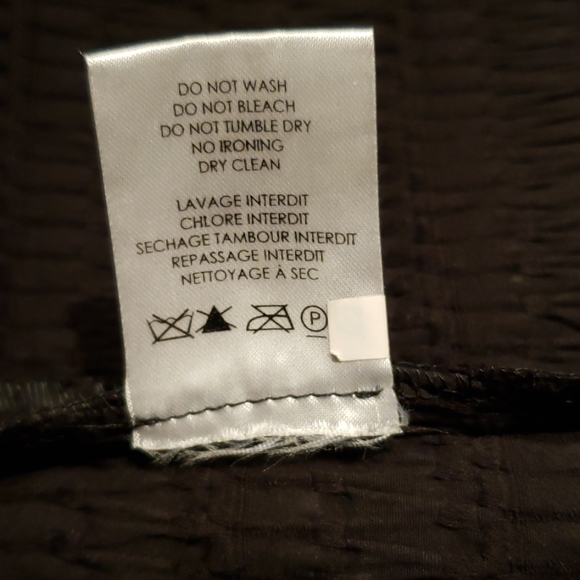 IRO Easton Cap Sleeves Little Black Bodycon Dress NEW Textured Stretch Cotton 40 - Picture 9 of 10